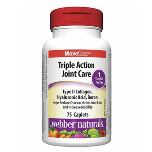 Webber Naturals Triple Action Joint Care 75 caplets